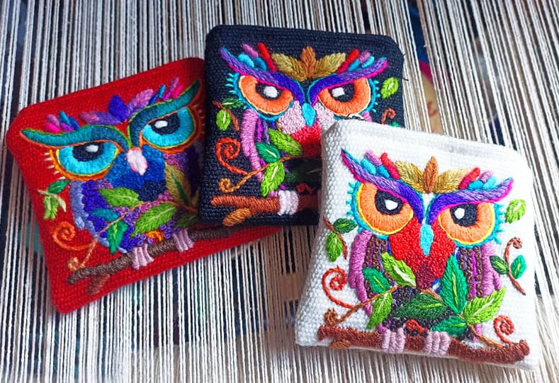Purse Owl (Ready To Ship) - INKANUNA PERU Shop Online