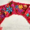 Table Runner / Bed Scarf Hand Embroidered (Red) - Image 2