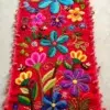 Table Runner / Bed Scarf Hand Embroidered (Red) - Image 3
